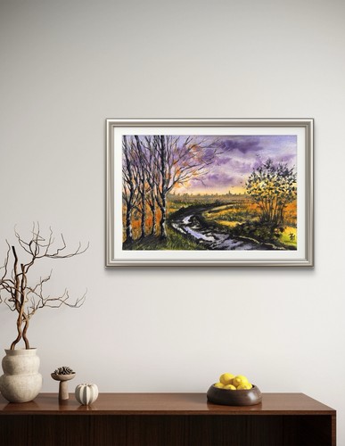 Quadro originale acquerello - originale,