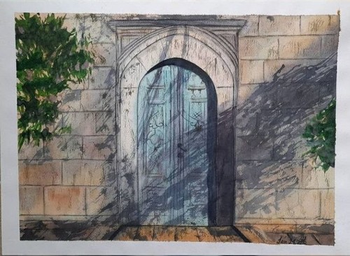 Acquerello originale dipinto - acquerello, a