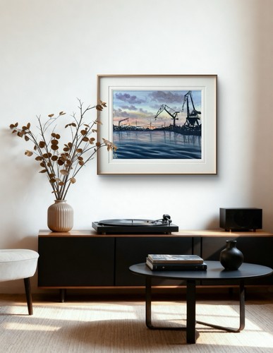 Quadro originale acquerello - quadro,