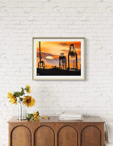 Quadro originale acquerello - quadro,